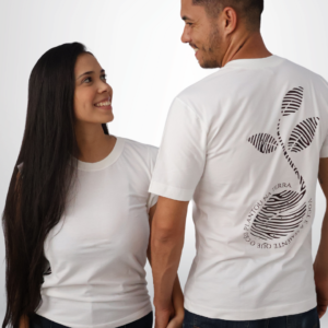 T-shirt "você é a semente que o céu plantou na terra"