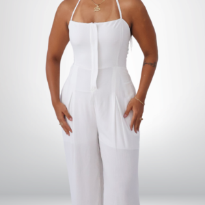 Macacão alfaiataria viscolinho